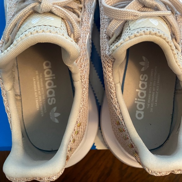 *RARE* Adidas Swift Run Clear Brown White Black Core Size 7.5 - Picture 4 of 7